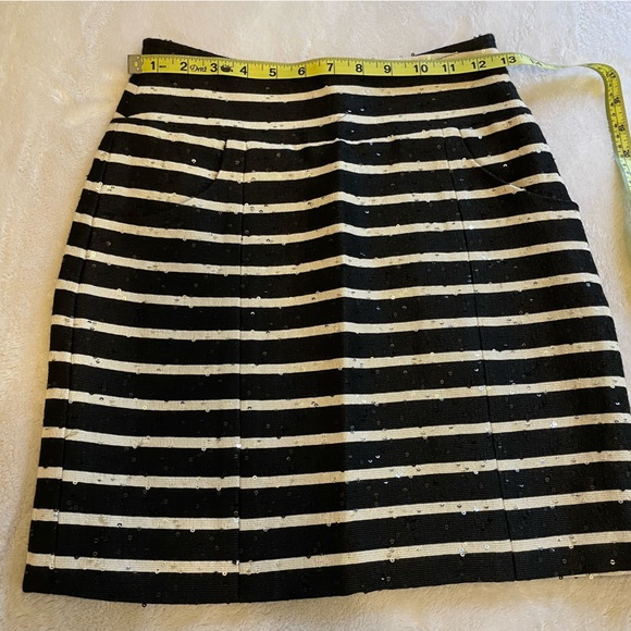 Autumn Adeigbo Lala Sequin Stripe Skirt - Picture 7 of 11
